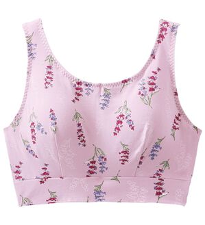 「ぐっすり快眠ブラ（ブラジャー）」｜ピンク花
