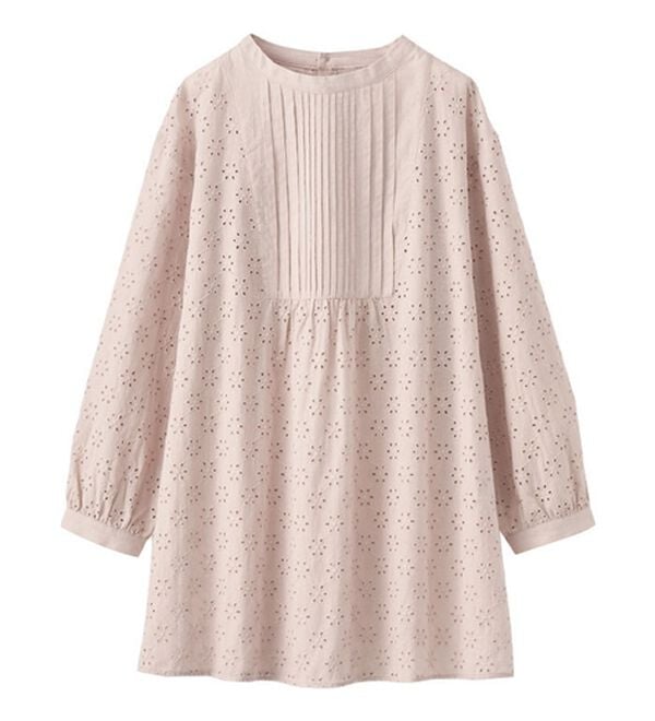 BELLUNA（ベルーナ）の「華やかオーバーレース使いブラウス（シャツ）」｜詳細画像