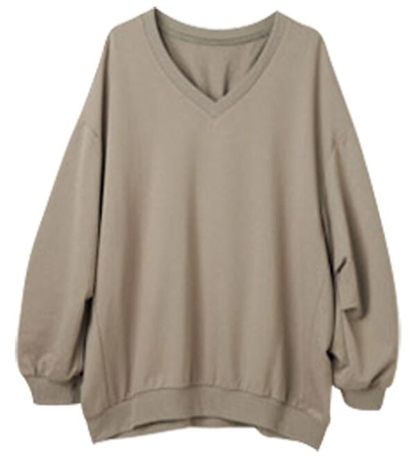 RANAN（ラナン）の「バックギャザーデザインスウェット（カットソー）」｜詳細画像