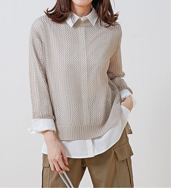 BELLUNA（ベルーナ）の「デイリーに着回せる！ベーシックシャツ（シャツ）」｜詳細画像