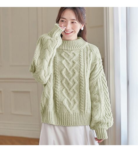 FUMIKA UCHIDA アイボリー パッチワークニット 極美品 FUMIKA_UCHIDA