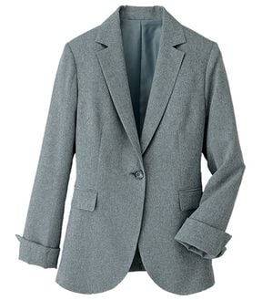 RANAN（ラナン）の「洗える！ベーシックテーラードジャケット（テーラードジャケット）」｜グレー