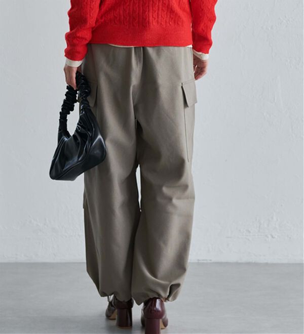 RANAN（ラナン）の「ウール調ツイルカーゴパンツ（その他パンツ）」｜詳細画像