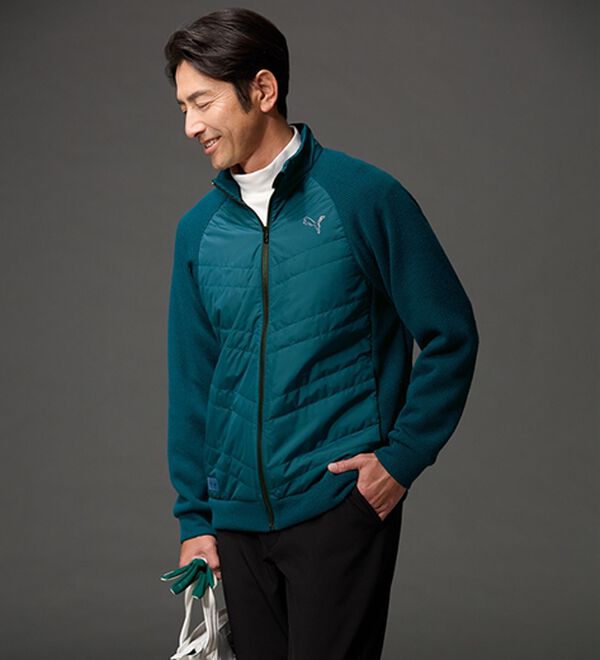 「＜ｐｕｍａ　ゴルフ＞ハイブリッドジャケット（メンズジャケット）」｜詳細画像