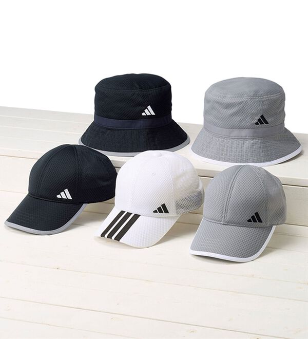 「＜アディダス＞クーラーテック軽量キャップ＆ハット（メンズ帽子）」｜詳細画像