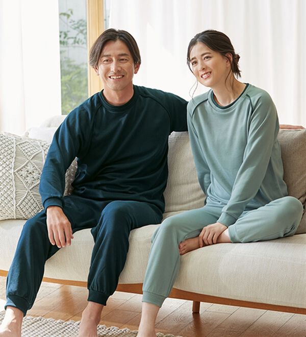 「毎日活躍！スウェット上下セット（メンズルームウェア）」｜詳細画像