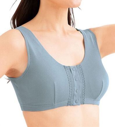 「優しい温もりオーガニックコットン前開きブラ（ブラジャー）」