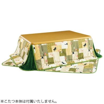 「ねこのふっくら省スペースこたつ布団（こたつ布団）」