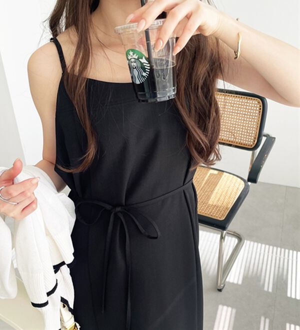 GeeRA（ジーラ）の「リネンライクロングキャミワンピース（その他ワンピース）」｜詳細画像