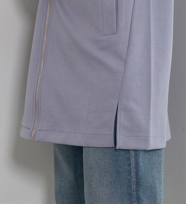 BELLUNA（ベルーナ）の「衿デザインロング丈パーカー（パーカー）」｜詳細画像