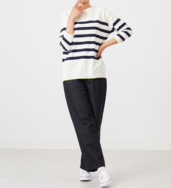 BELLUNA（ベルーナ）の「毛玉になりにくい！ニットプルオーバー（ニット・セーター）」｜詳細画像