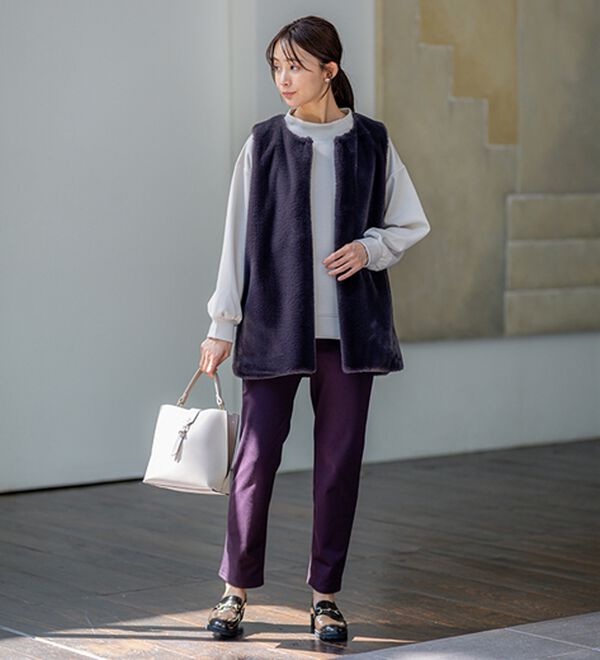 新触感！マシュマロみたいななめらかストレッチパンツ