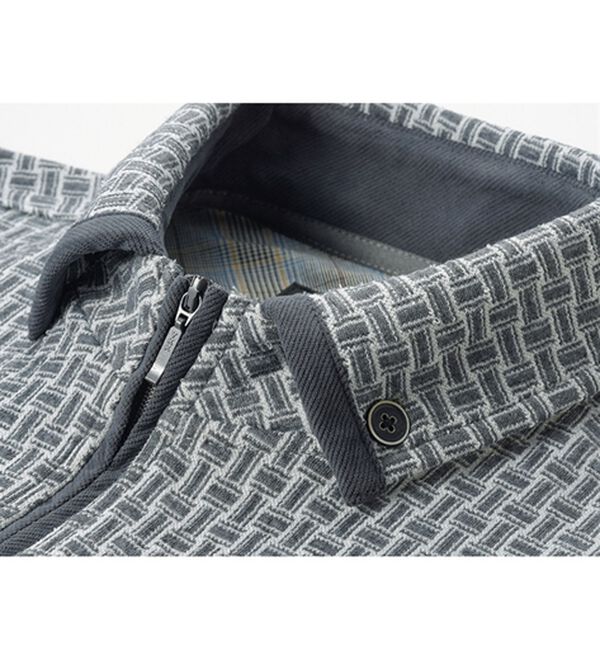 「＜コムルヴァン・オム＞品格漂う大人のハーフジップトレーナー（メンズトレーナー）」｜詳細画像