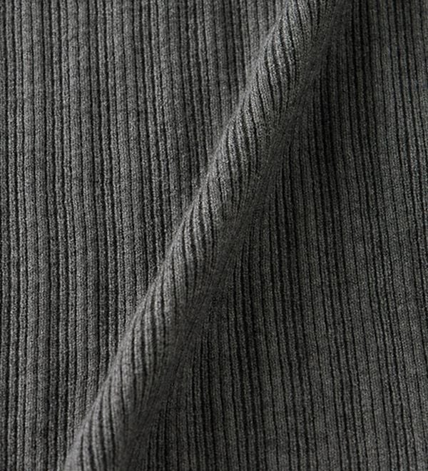 RANAN（ラナン）の「ポロカラーリブニットワンピース（ロングワンピース）」｜詳細画像