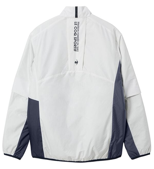 「ストレッチプリーツ中わたプレーブルゾン（メンズスポーツウェア（アウター））」｜詳細画像