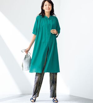 ルフラン（ルフラン）の「【２点セット】【必携】さら涼ワンピ×パンツ（セットアップ）」｜詳細画像