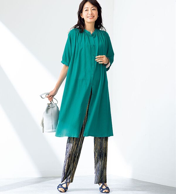 ルフラン（ルフラン）の「【２点セット】【必携】さら涼ワンピ×パンツ（セットアップ）」｜詳細画像