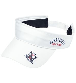 「＜コスビー＞サンバイザーにもなるキャップ（メンズ帽子）」｜ホワイト