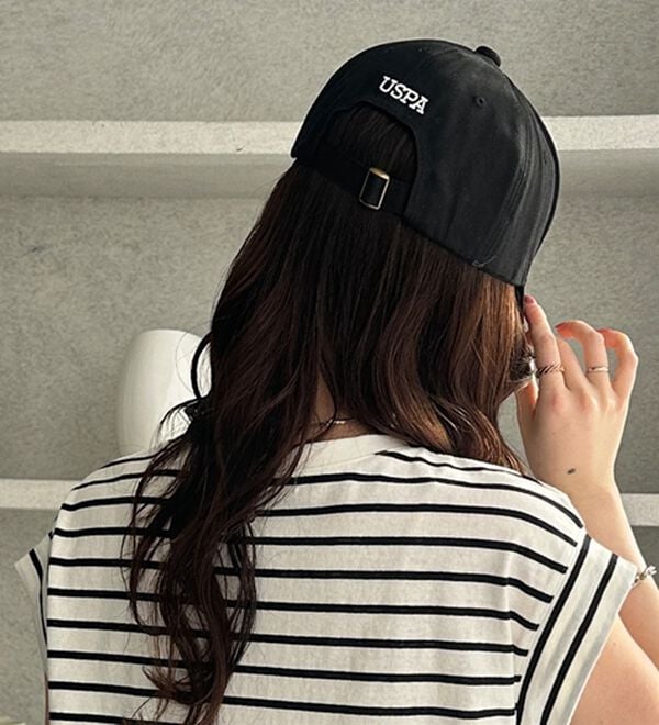 GeeRA（ジーラ）の「【ＵＳ．ＰＯＬＯ．ＡＳＳＮ】綿１００％深つばベースボールキャップ（帽子）」｜詳細画像