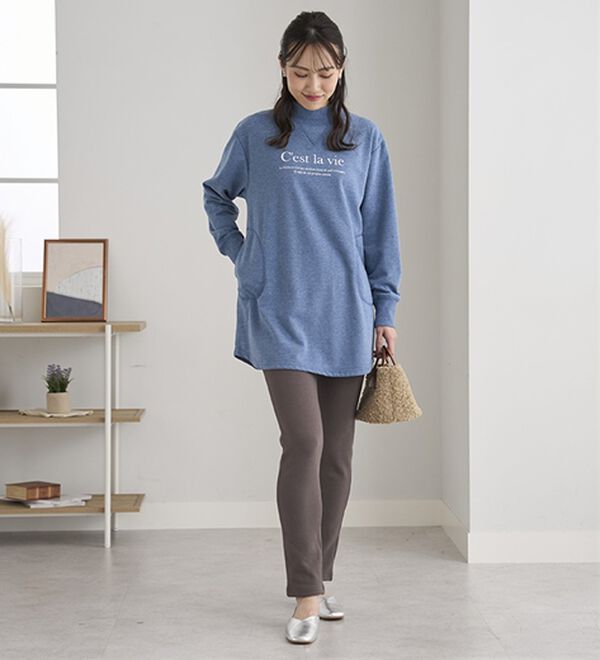 まるではく毛布！静電防止付裏ファーレギンス - ベルーナ【公式】 