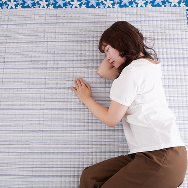 「洗える綿１００％しじらカーペット（カーペット）」｜詳細画像