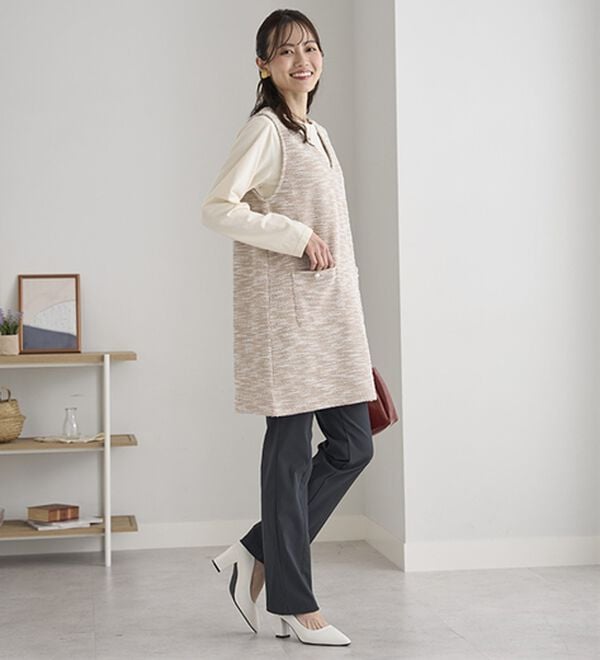 BELLUNA（ベルーナ）の「ウルトラ美脚ストレッチ多機能パンツ（フルレングスパンツ）」｜詳細画像