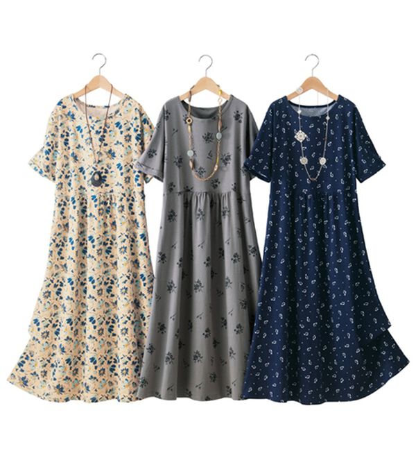 ルフラン（ルフラン）の「お出かけにも便利！選べるロングワンピース（ロングワンピース）」｜詳細画像