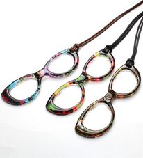 「めがね型ルーぺペンダント（ネックレス・ペンダント）」