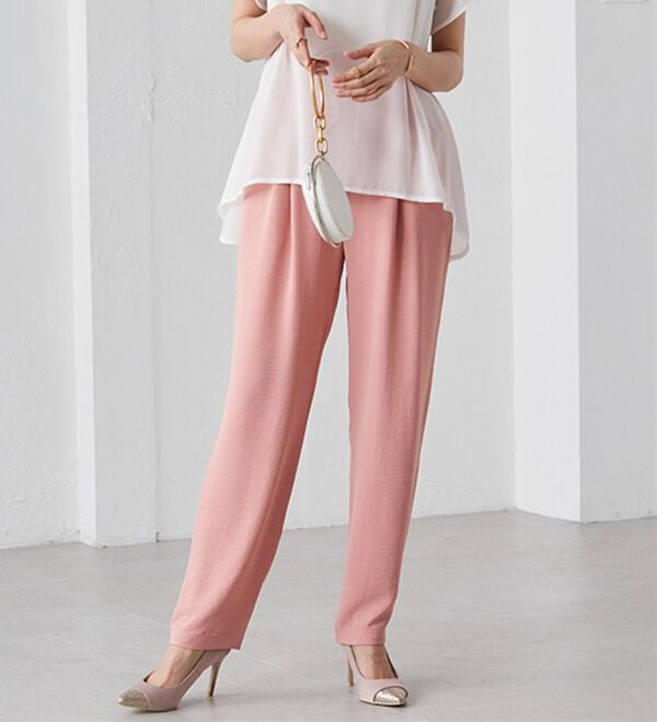 RANAN（ラナン）の「リラックスタックテーパードパンツ（フルレングスパンツ）」｜詳細画像