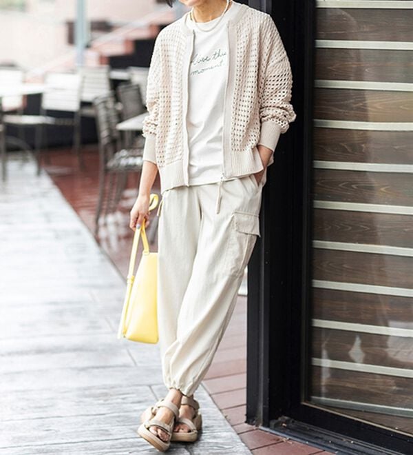 BELLUNA（ベルーナ）の「サラリ快適！ビンテージ調カーゴパンツ（その他パンツ）」｜詳細画像