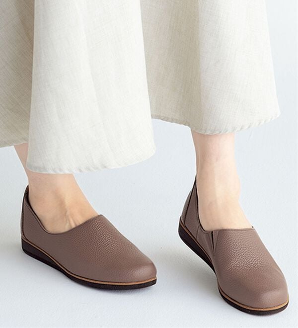 ルフラン（ルフラン）の「＜フィグリーノ＞やわらかレザーのスリッポン（スリッポン）」｜詳細画像