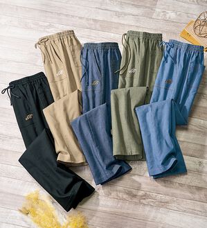 ルフラン（ルフラン）の「やわらか楽ちん！裏起毛パンツ（その他パンツ）」｜詳細画像