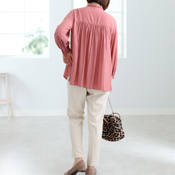 BELLUNA（ベルーナ）の「ボウタイデザインブラウス（ブラウス）」｜詳細画像