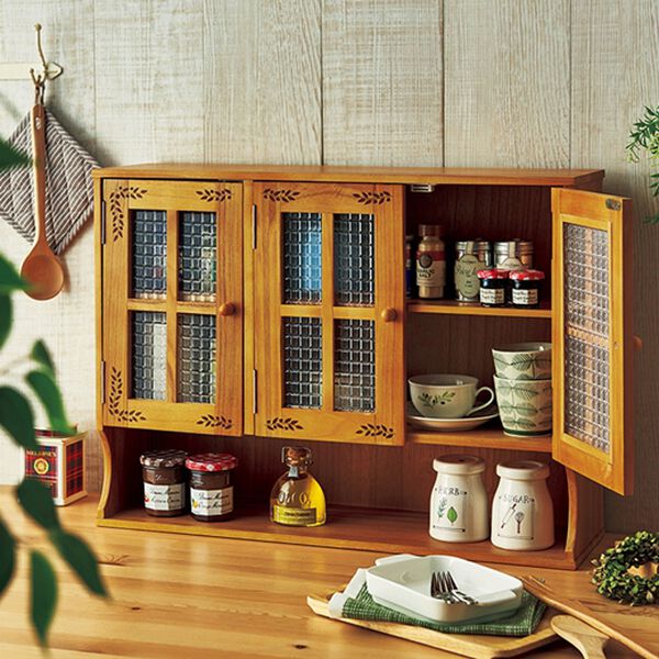 「リーフ柄キッチンシリーズ（キッチン整理用品）」｜詳細画像