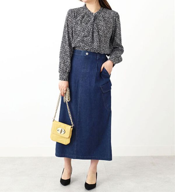 BELLUNA（ベルーナ）の「パール使いボウタイデザインブラウス（ブラウス）」｜詳細画像