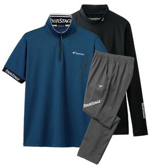 「【３点セット】＜ツアーステージ＞もう悩まない！即戦力３点セット（メンズルームウェア）」｜ネイビーセット
