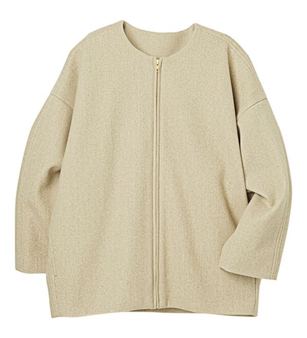 ウールライクコクーンシルエットコート - ベルーナ【公式】