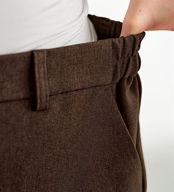 BELLUNA（ベルーナ）の「【Ｗｏｏｌｉｓｈ】美脚ワイドパンツ（ワイドパンツ・ガウチョ）」｜詳細画像