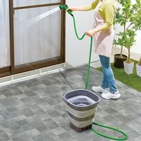 「どこでも使える！バケツ付きコードレス洗浄機（ＤＩＹ・工具）」