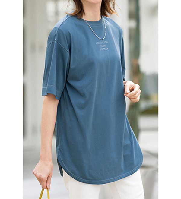 ルフラン（ルフラン）の「【４色組】ちょいかわ大人のハンサムＴシャツ（Tシャツ）」｜詳細画像