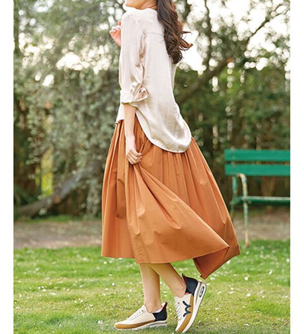 BELLUNA（ベルーナ）の「＜ＥＤＷＩＮ＞さっと履ける！牛床革エアソールスニーカー（スリッポン）」｜詳細画像