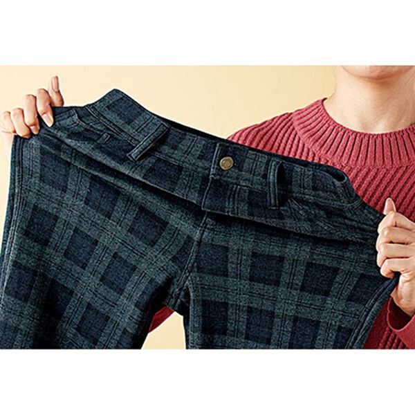 BELLUNA（ベルーナ）の「ポカポカすっきり！静電防止付裏ファーパンツ（フルレングスパンツ）」｜詳細画像