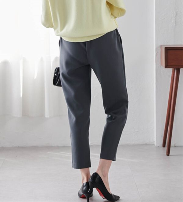 RANAN（ラナン）の「美脚シルエットクロップドパンツ（フルレングスパンツ）」｜詳細画像