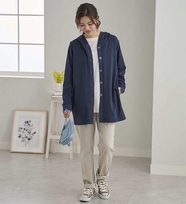 BELLUNA（ベルーナ）の「【メルティポンチ】フード付ブルゾン（ブルゾン）」｜詳細画像