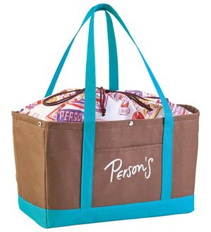 「パーソンズ保冷バッグ＋エコバッグ（その他バッグ）」｜ブラウン