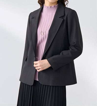 BELLUNA（ベルーナ）の「＜選べる丈＞楽スタフィット！テーラードジャケット（テーラードジャケット）」
