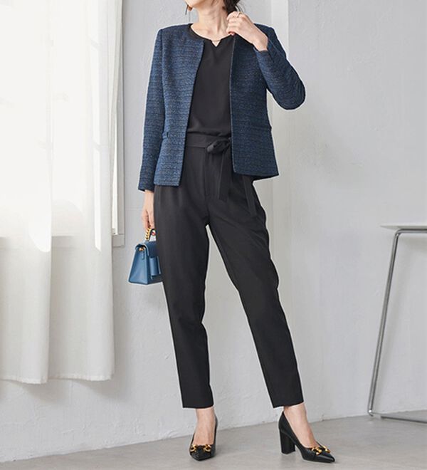 RANAN（ラナン）の「【４点セット】入学式卒業式に！選べるボトムスーツセット（パンツスーツ）」｜詳細画像