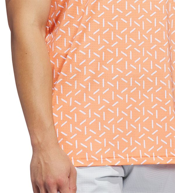 「＜ａｄｉｄａｓ＞ゴルフ　ＣＬＩＭＡＣＯＯＬクライマクールレクタングル　プリントメッシュ半袖シャツ（メンズシャツ）」｜詳細画像