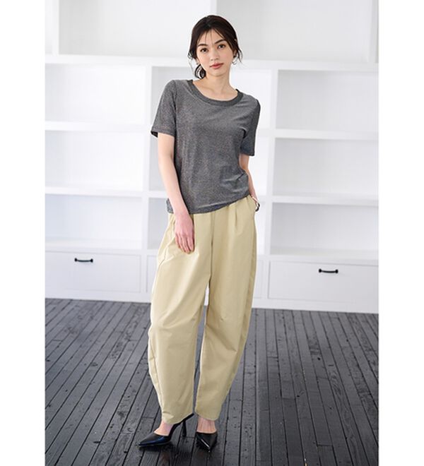 RANAN（ラナン）の「ひんやり！カーブパンツ（フルレングスパンツ）」｜詳細画像