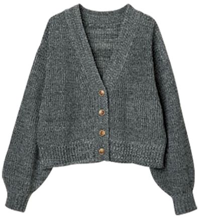 RANAN（ラナン）の「＜エコ素材＞カラーミックスニットカーディガン（ニットカーディガン）」